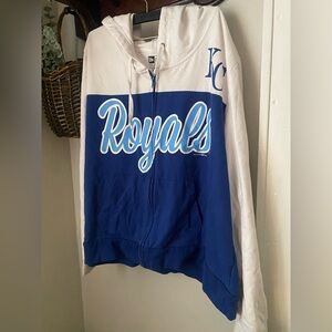 New Era White Cotton Royals Baseball Apparel